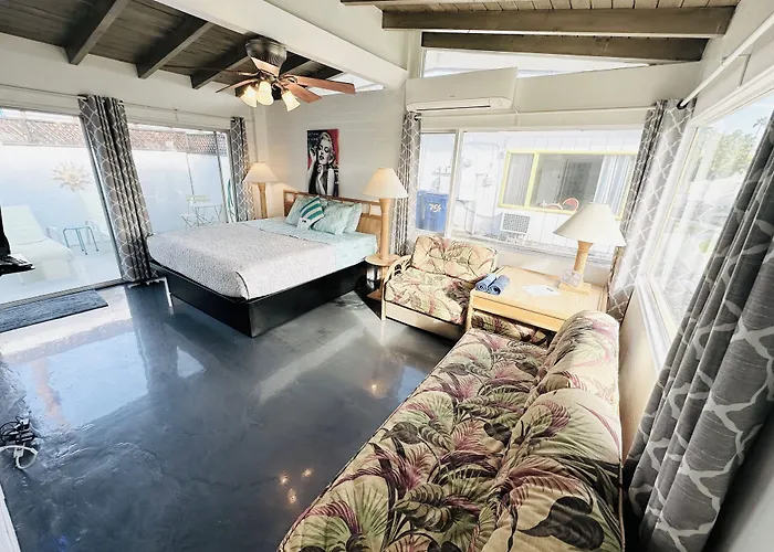 A Place in the Sun: Adults-Only Midcentury Boutique with Heated Pool